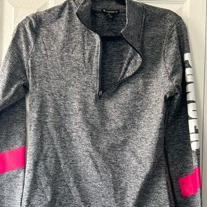 Gray L workout top from Forever21